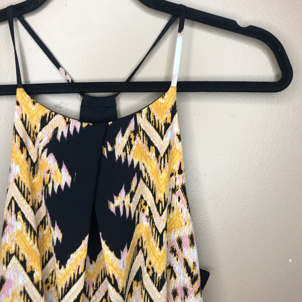 Signature Studios Small Chevron Print Dress New